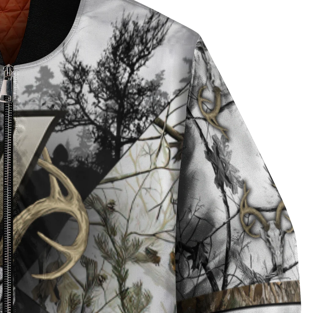 custom vanderbilt commodores deer skull camouflage white bomber jacket premium grade custom vanderbilt commodores deer skull camouflage white bomber jacket premium grade