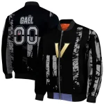 custom vanderbilt commodores star stripes black bomber jacket best selling