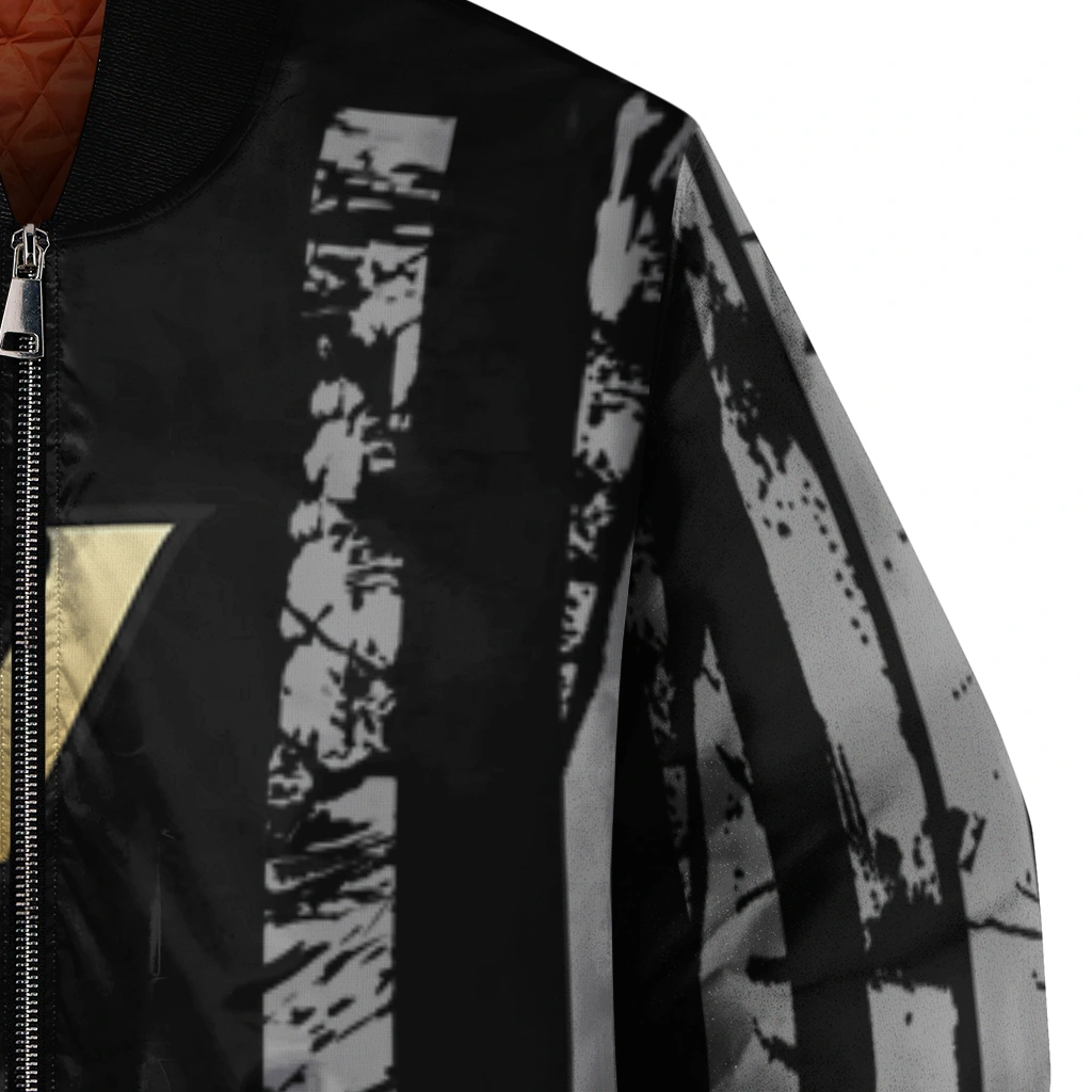 custom vanderbilt commodores star stripes black bomber jacket premium grade custom vanderbilt commodores star stripes black bomber jacket premium grade