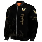 custom vanderbilt commodores tribal deer art black bomber jacket best selling