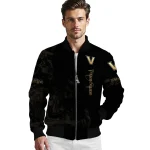custom vanderbilt commodores tribal deer art black bomber jacket best selling