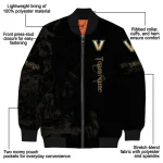 custom vanderbilt commodores tribal deer art black bomber jacket best selling