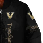 custom vanderbilt commodores tribal deer art black bomber jacket best selling