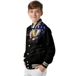 custom vanderbilt commodores usa flag claws black varsity jacket best selling