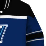 custom villanova wildcats stripe statement navy black varsity jacket best selling