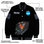 custom virginia cavaliers claw shred black varsity jacket best selling