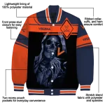 custom virginia cavaliers reaper hands blue black varsity jacket best selling