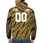 custom wake forest demon deacons abstract streaks gold windbreaker jacket best selling