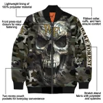 custom wake forest demon deacons camouflage skull camouflage bomber jacket best selling