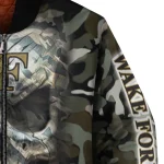 custom wake forest demon deacons camouflage skull camouflage bomber jacket best selling