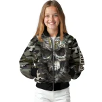 custom wake forest demon deacons camouflage skull camouflage bomber jacket best selling