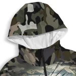 custom wake forest demon deacons skull camo camouflage windbreaker jacket best selling