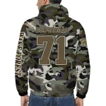 custom wake forest demon deacons skull camo camouflage windbreaker jacket best selling