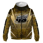 custom wake forest demon deacons us rock star gold windbreaker jacket best selling