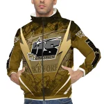 custom wake forest demon deacons us rock star gold windbreaker jacket best selling