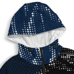 custom washington capitals arrow matrix blue black windbreaker jacket best selling