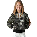 custom washington commanders camouflage skull camouflage bomber jacket best selling