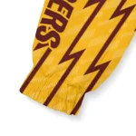 custom washington commanders lightning strike grid burgundy windbreaker jacket best selling