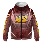 custom washington commanders us rock star burgundy windbreaker jacket best selling