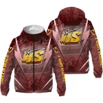 custom washington commanders us rock star burgundy windbreaker jacket best selling