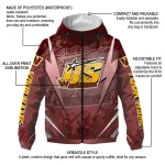 custom washington commanders us rock star burgundy windbreaker jacket best selling