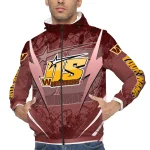 custom washington commanders us rock star burgundy windbreaker jacket best selling