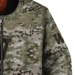 custom washington huskies camouflage abstract camouflage bomber jacket best selling