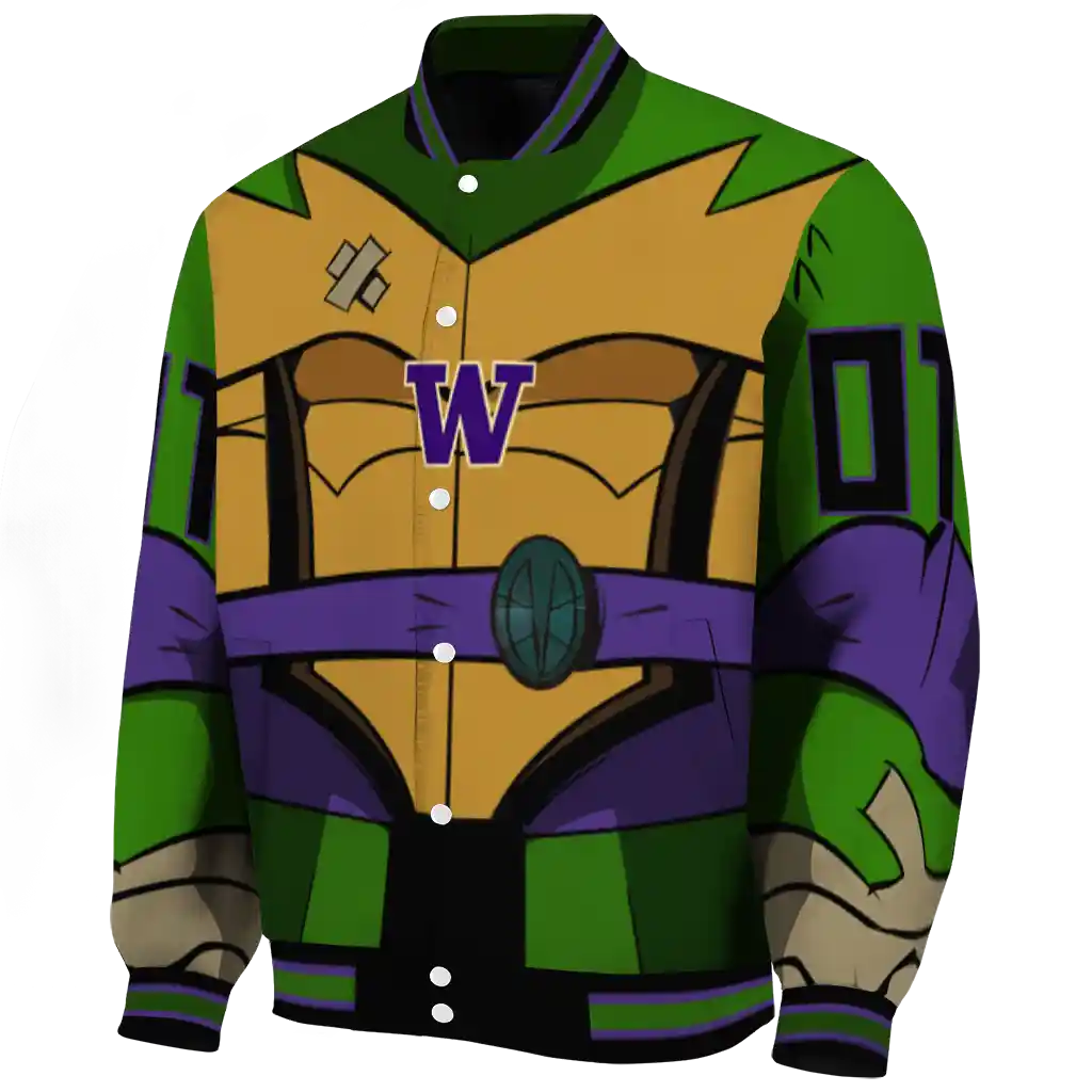custom washington huskies turtle armor varsity jacket best selling custom washington huskies turtle armor varsity jacket best selling