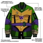 custom washington huskies turtle armor varsity jacket best selling