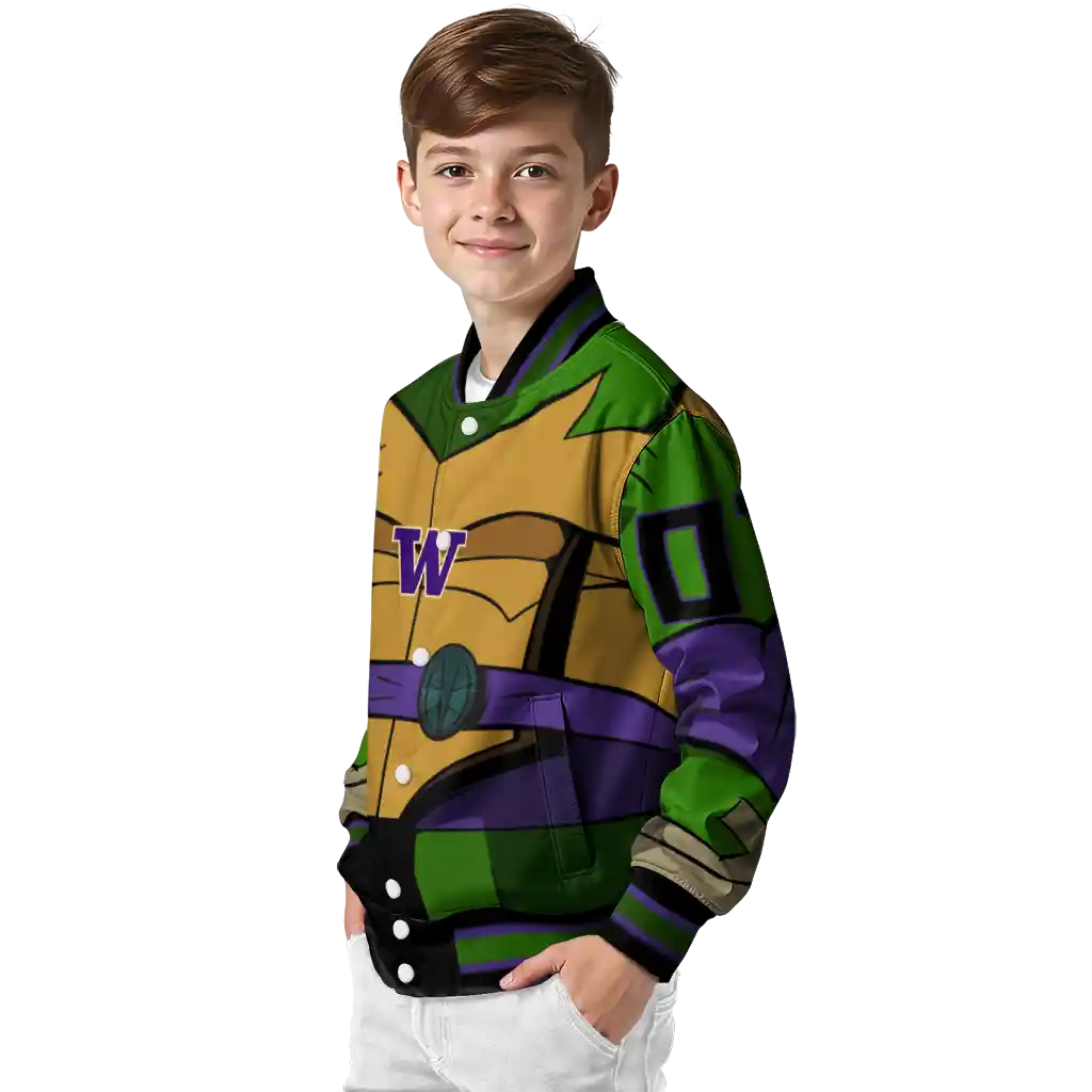 custom washington huskies turtle armor varsity jacket trendy custom washington huskies turtle armor varsity jacket trendy