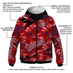 custom washington nationals shark art red windbreaker jacket best selling
