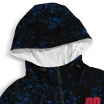 custom washington wizards shards cluster blue windbreaker jacket best selling
