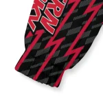 custom western kentucky hilltoppers lightning strike grid red windbreaker jacket best selling