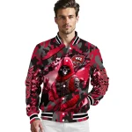 custom western kentucky hilltoppers skull horde red varsity jacket best selling