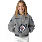 custom winnipeg jets claw streak grey varsity jacket best selling