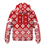 custom wisconsin badgers geometric blossom red windbreaker jacket best selling
