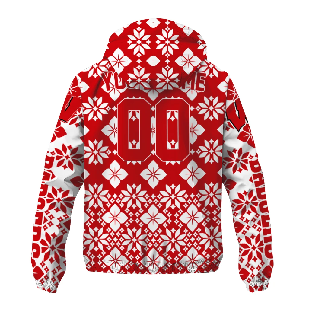 custom wisconsin badgers geometric blossom red windbreaker jacket fashion forward custom wisconsin badgers geometric blossom red windbreaker jacket fashion forward