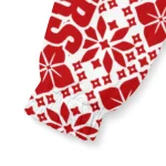 custom wisconsin badgers geometric blossom red windbreaker jacket best selling
