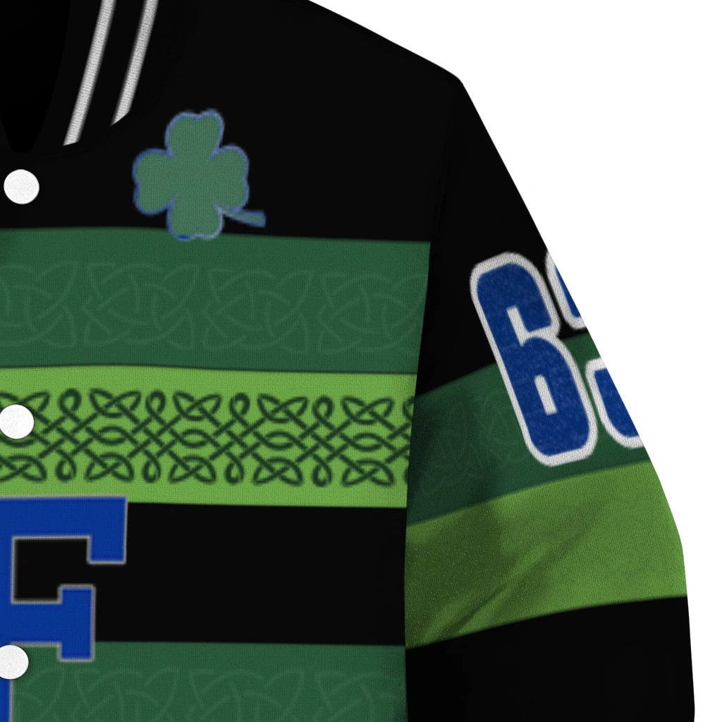 customized air force falcons clover green lines green black varsity jacket premium grade customized air force falcons clover green lines green black varsity jacket premium grade