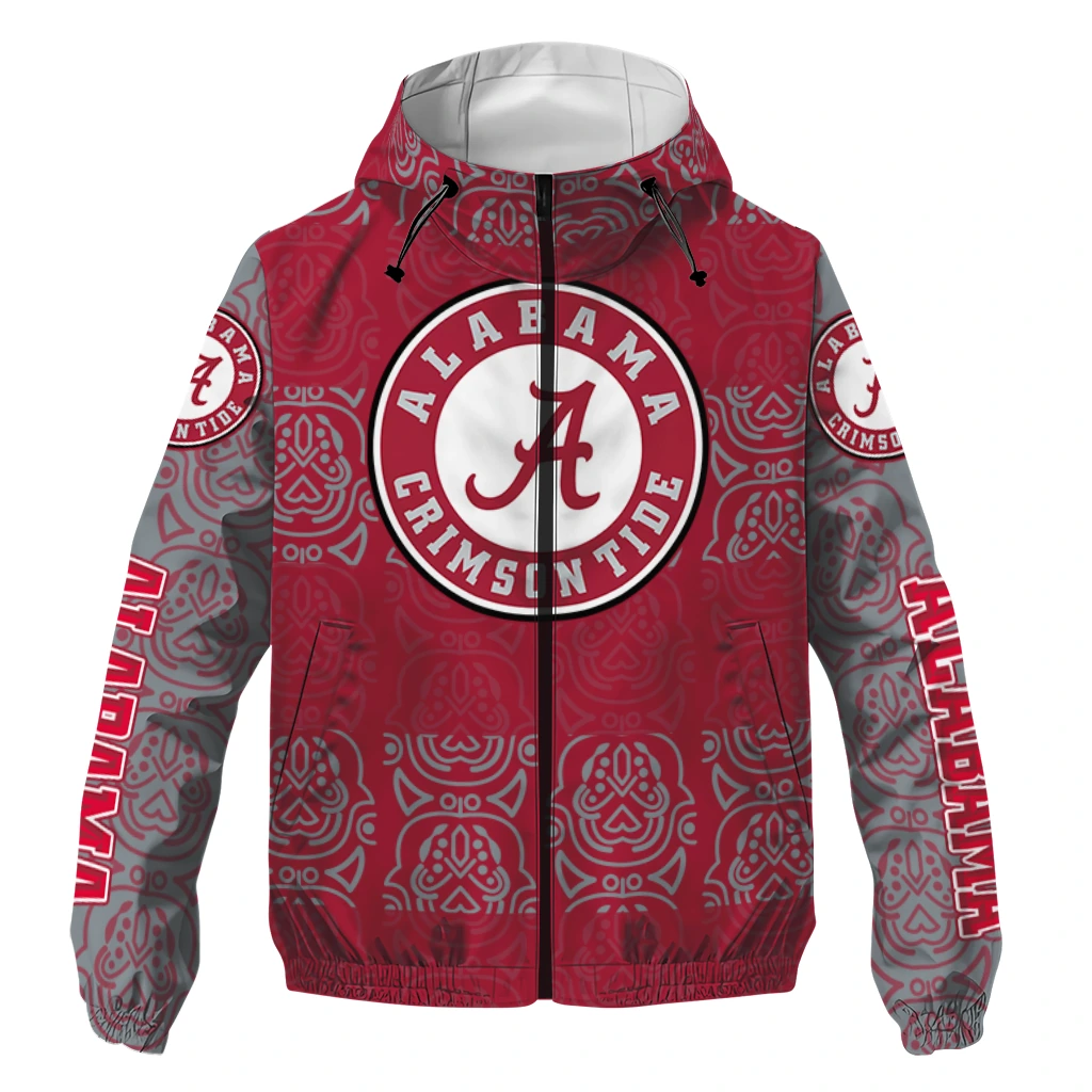 customized alabama crimson tide cat eyes crimson windbreaker jacket best selling customized alabama crimson tide cat eyes crimson windbreaker jacket best selling