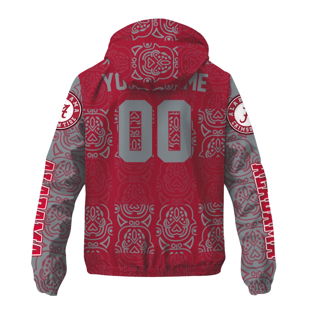 customized alabama crimson tide cat eyes crimson windbreaker jacket fashion forward customized alabama crimson tide cat eyes crimson windbreaker jacket fashion forward