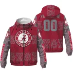 customized alabama crimson tide cat eyes crimson windbreaker jacket best selling