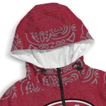customized alabama crimson tide cat eyes crimson windbreaker jacket best selling
