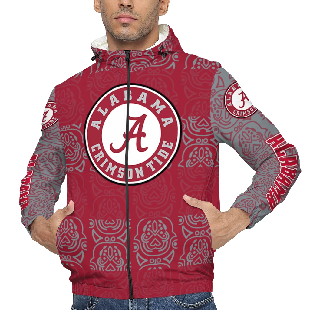 customized alabama crimson tide cat eyes crimson windbreaker jacket top rated customized alabama crimson tide cat eyes crimson windbreaker jacket top rated