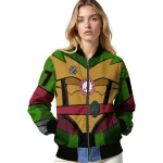 customized alabama crimson tide turtle armor bomber jacket best selling