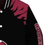 customized arizona cardinals burst splatter red varsity jacket best selling