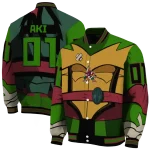 customized arizona coyotes turtle armor varsity jacket best selling