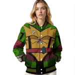customized arizona coyotes turtle armor varsity jacket best selling