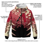 customized arizona diamondbacks brick motion red black windbreaker jacket best selling