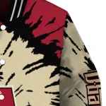 customized arizona diamondbacks burst splatter red varsity jacket best selling
